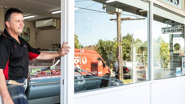 Steve Carlaw says people love the Bungaree Rd shops for their convenience. Picture: Monique Harmer