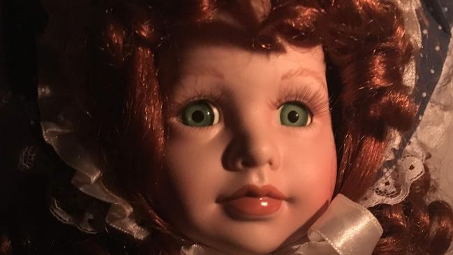 "Haunted" doll Rebecca can be all yours, if you’re keen to hear ghostly footsteps in your attic. Picture: supplied