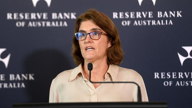 Reserve Bank of Australia Governor Michele Bullock. Picture: NCA NewsWire / Jeremy Piper