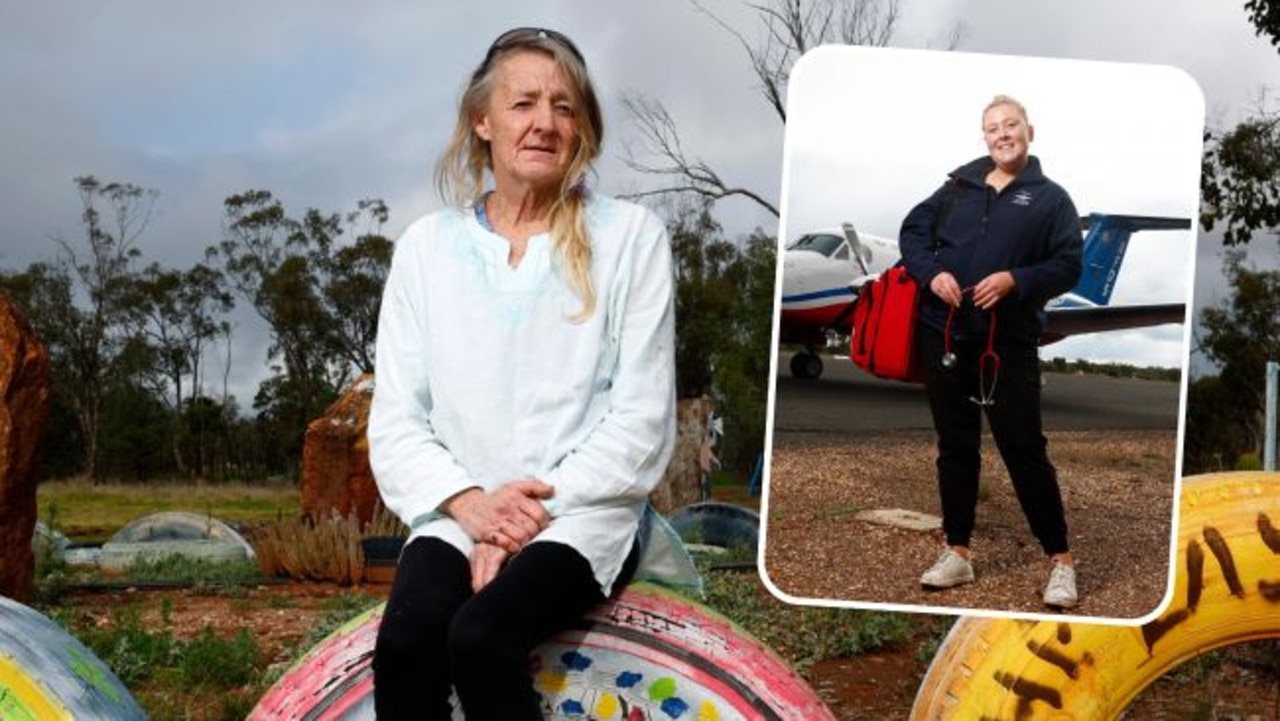 Donna was waiting for a miracle in the bush — then it flew into town