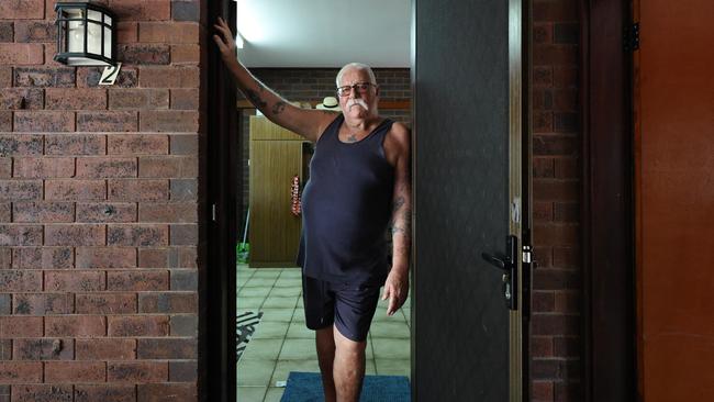 December 17 marks 12 months since the worst flood in Cairns' history. After Ray Morgan's Holloways Beach unit was flooded last year, his insurer asked his to vacate the property. He was fortunate to move into a friend's unit at Holloway's Beach, which was also flooded. Picture: Brendan Radke