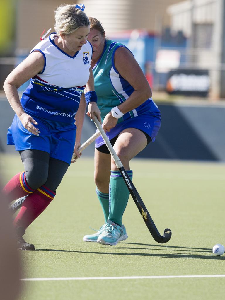 Julia McDonald of Brisbane 4 against Tweed 2.