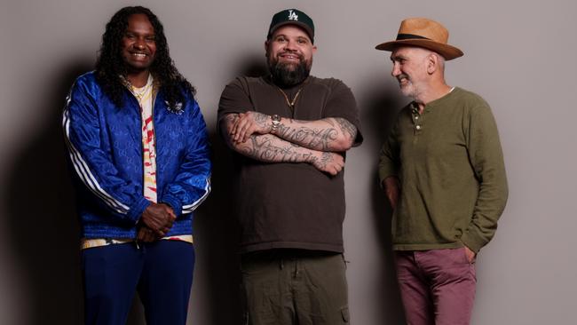 Baker Boy, Briggs and Paul Kelly were among the artists performing at the Now & Forever concert for the Voice. Picture: Supplied.