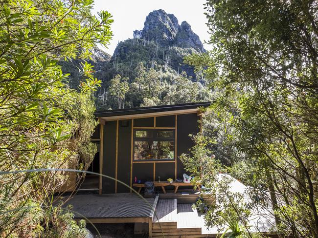 The Tahune Hut redevelopment. Picture: CHRIS CRERAR