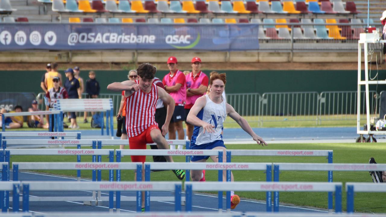 GPS Track and Field Senior Championship action.