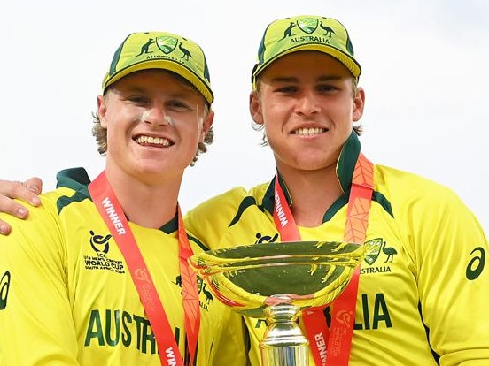 Oliver Peake wins the U19 World Cup with Australia.