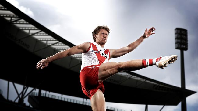 Sydney Swans co-captain Callum Mills is enjoying an outstanding season. Picture: Phil Hillyard