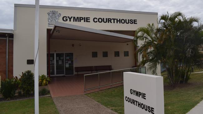 Gympie Magistrates Court erupted in a shouting match when protesters and Magistrate Chris Callaghan became involved in a standoff.