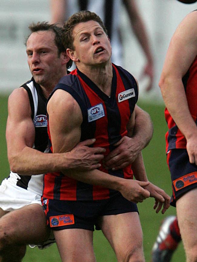 Bolton during his playing days with North Hobart.