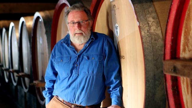 Robert O’Callaghan is a devotee of basket pressing. Picture: Kelly Barnes