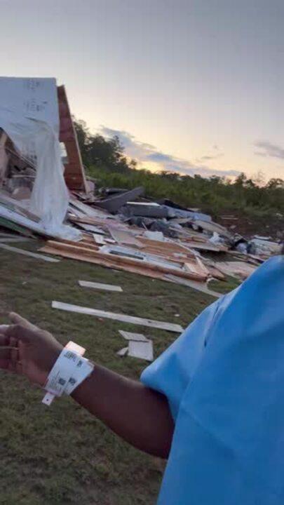 'The Wire' Actor Tray Chaney Says Son 'Fighting' in Hospital After EF-2 Tornado Hits Their Home