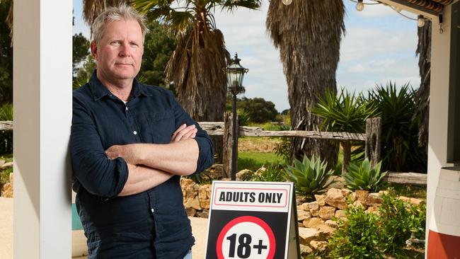 Matt Head from Big Easy Radio in Aldinga Beach. Picture: Matt Loxton