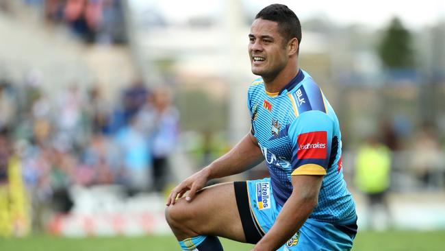 Jarryd Hayne couldn’t lift the Titans to victory.