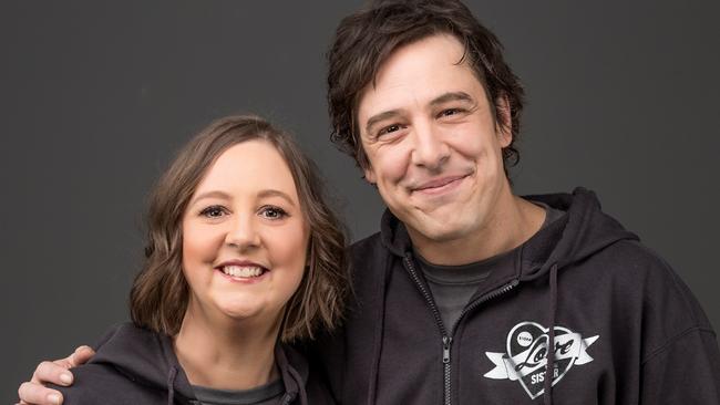 Johnson, pictured with his late sister Connie Johnson.