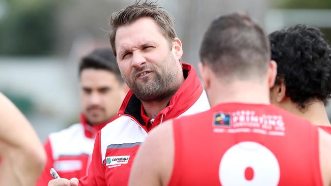 North Adelaide coach Jacob Surjan Picture: Sarah Reed