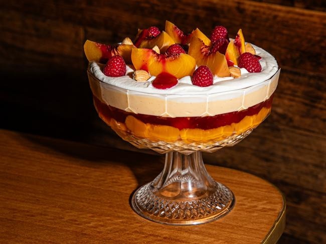 Lennox Hastie's Christmas trifle recipe.