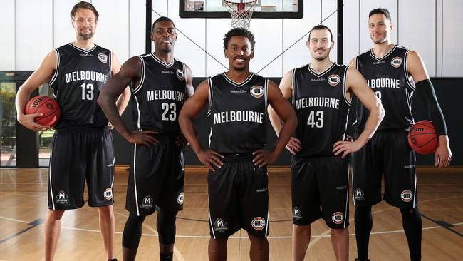 Melbourne United Fixture Roster 2017 18 Is Starting Line Up Best Ever Chris Anstey Casper Ware Chris Goulding Nba Nbl Herald Sun