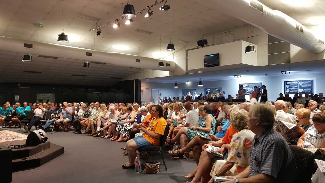 UNDERWAY: The Noosa Council Election Forum is underway. Picture: Scott Sawyer