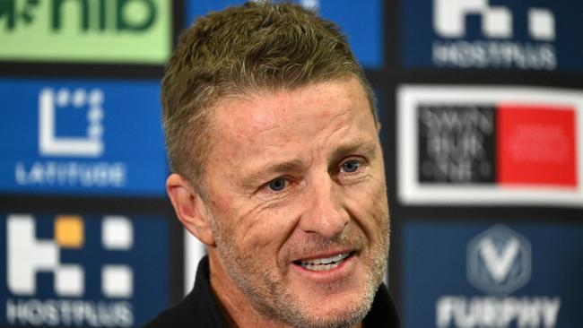 Damien Hardwick needs a break – and Malthouse understands. Picture: Quinn Rooney/Getty Images