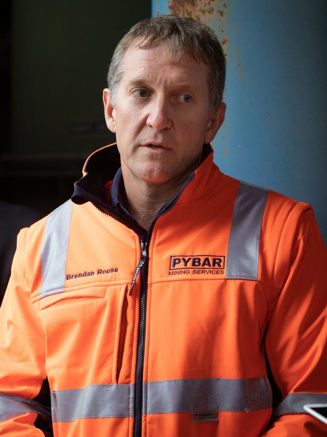 PYBAR CEO Brendan Rouse. Picture: GRANT WELLS