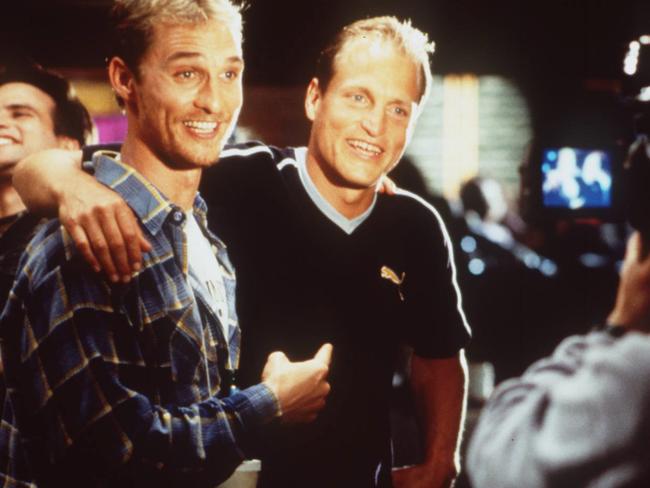 McConaughey and Harrelson pictured in 1999.