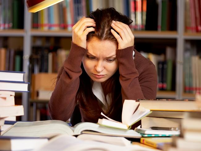 Experts say the HSC heaps too much stress on students. Picture: iStock