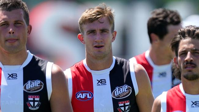 Former Power defender Dougal Howard joined St Kilda during last year’s trade period. Picture: AAP Image/Sean Garnsworthy