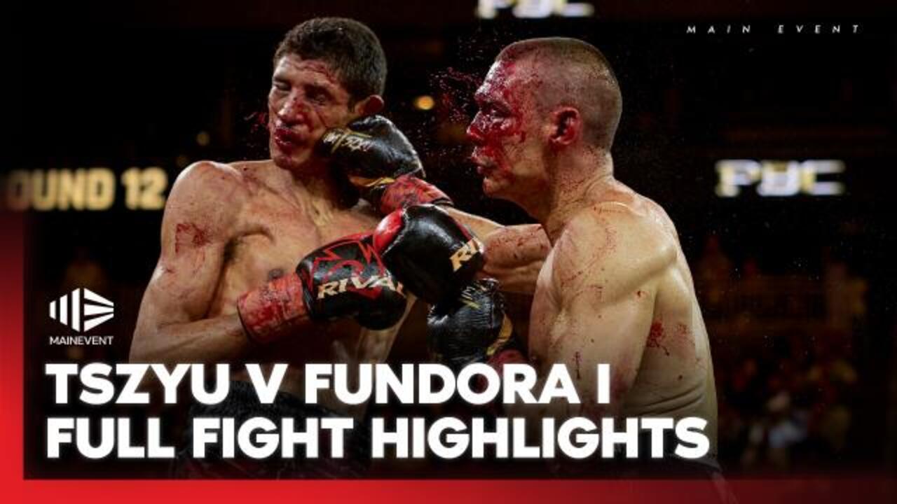 Tszyu vs. Fundora I Full Fight Highlights