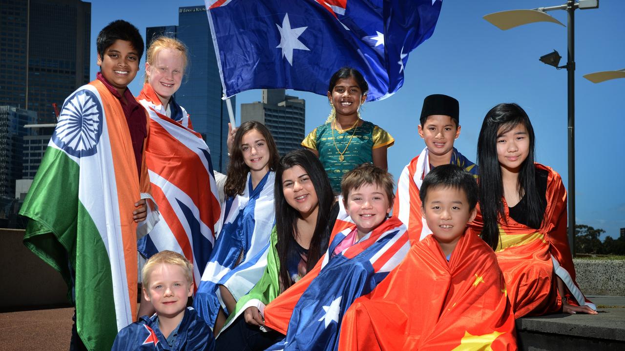 Australia’s migrant population has decreased for the first time in 20 years but English, Indian and Chinese people remain our biggest overseas-born groups. Picture: Tony Gough