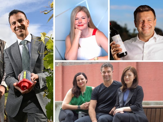 Clockwise from bottom right: Shujia Zhang, Mike Reed and Siobhan Savage from Reejig; Seth Thuraisingham from Consilium Technology; Michelle Duval from Fingerprint for Success and Matt Michalewicz from Complexica.