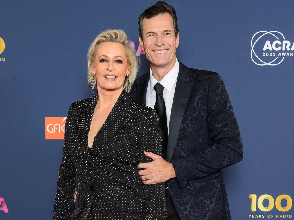 Duo Amanda Keller and Brendan 'Jonesy' Jones are said to be in Triple M’s parent company, SCA’s sight. Picture: Supplied/CRA