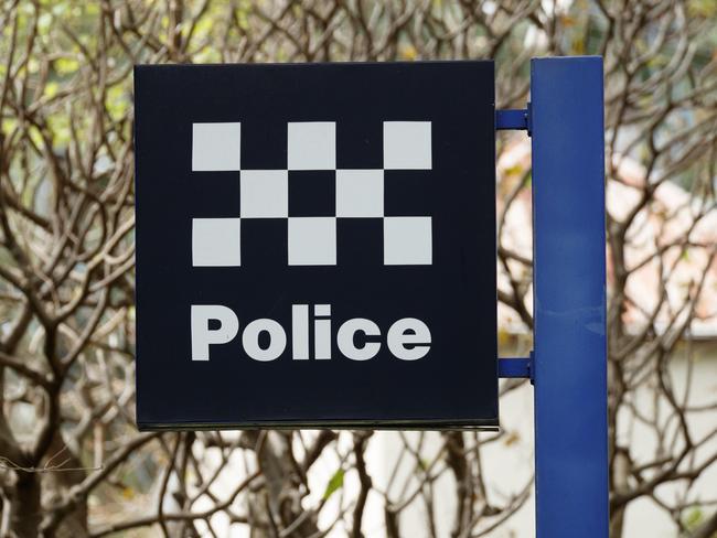 SYDNEY, AUSTRALIA - NewsWire Photos, September 7, 2024. GENERIC. Police sign outside Surry Hills Police Station. Picture: NewsWire / Max Mason-Hubers