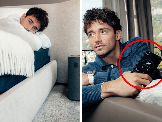 Charles Leclerc, the world-class racing driver known for his exceptional talent throughout his career, is teaming up with Eight Sleep. Picture: Eight Sleep