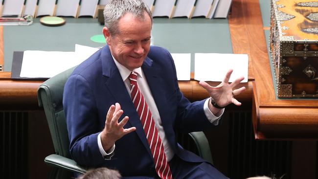 Opposition Leader Bill Shorten came off second best in Question Time on Thursday. Picture: Kym Smith