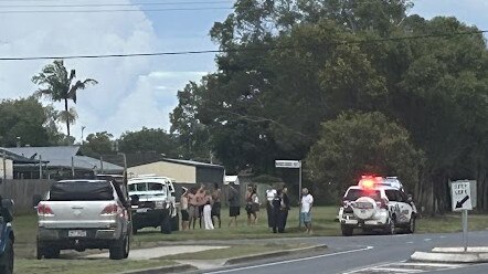 Car thief Dylan Wedrat was arrested in dramatic scenes opposite the Hervey Bay Aquatic Centre.