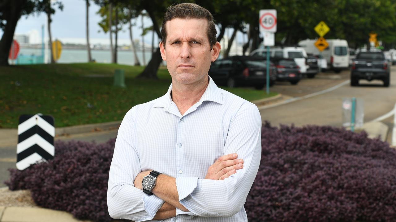 Townsville City councillor Kurt Rehbein said community reaction to a parking meter rollout across the city, including at The Strand in North Ward, shows the council needs to reconsider its position. Picture: Shae Beplate.