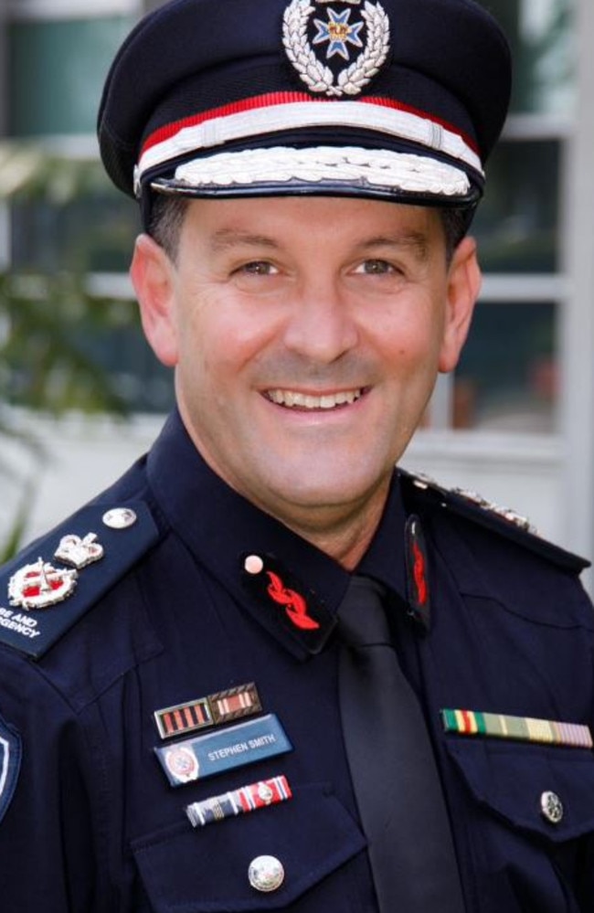 Queensland Fire Department Commissioner Steve Smith. Picture: Queensland Fire Department