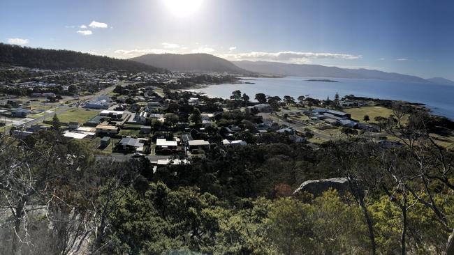 Bicheno panorama from Whalers Lookout. Picture: PHILIP YOUNG