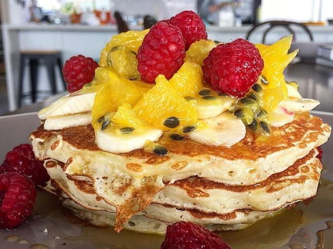 Mother’s Day-worthy pancakes by Massimo Mele. Picture: Supplied