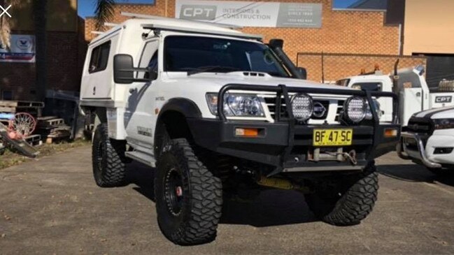 Police are searching for this 2004 Nissan Patrol which was stolen at gunpoint in Cronulla in June 2019. Picture: Supplied