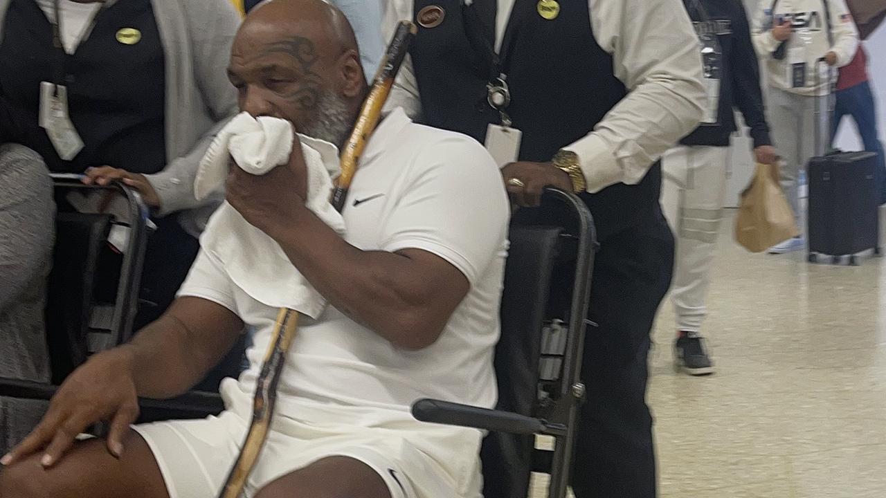 Boxing news 2022: Mike Tyson spotted in wheelchair after claiming his ...