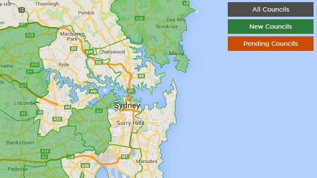 Nsw Council Mergers Mike Baird Announces New Councils List Au — Australias Leading