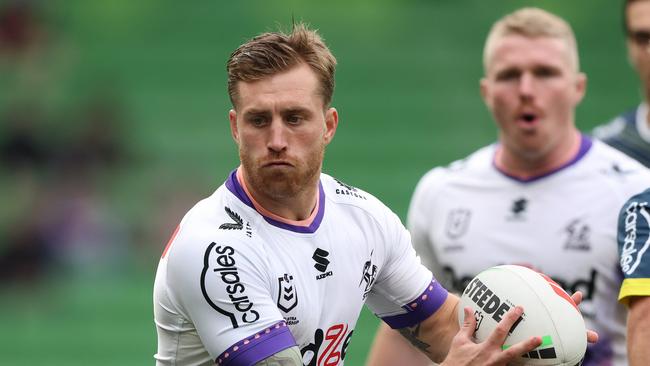 Cameron Munster is in doubt for the Storm’s clash with Manly. Picture: Getty