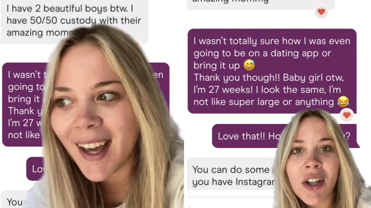 Megan's journey into the dating world has been interesting. Source: TikTok/yesimmegan1