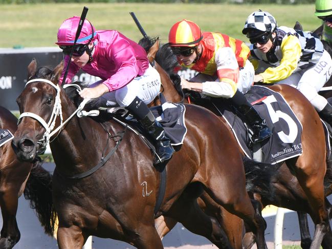 Race 3 - 12:35PM ATC HERITAGE CENTRE HANDICAP (1600 METRES).Winner 'Oklahoma Girl' ridden by Tommy Berry. Trained by Chris Waller.