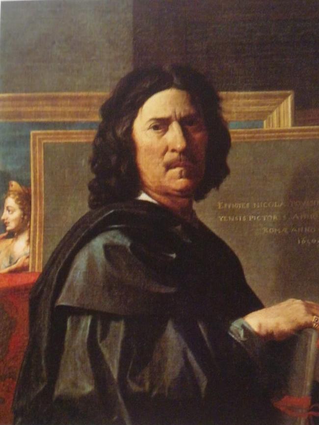 Poussin, Self-portrait, 1650, Paris, Louvre