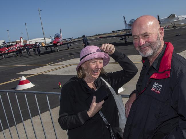 Mark Savage, Sabina Savage Mildura Air Show 2024. Picture: Noel Fisher.