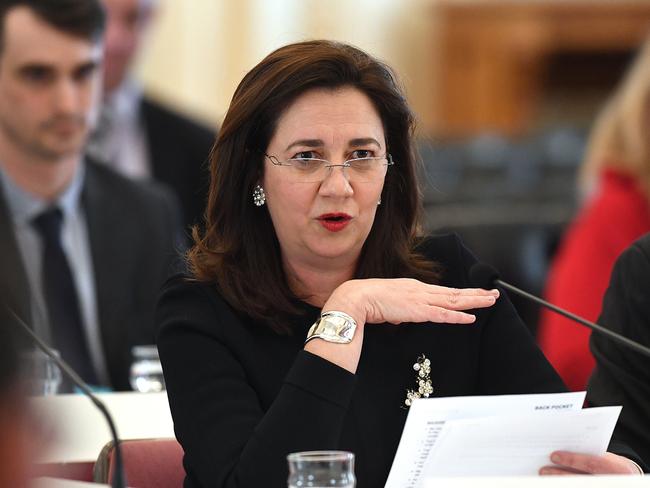 Queensland Premier Annastacia Palaszczuk is yet to commit. Picture: AAP