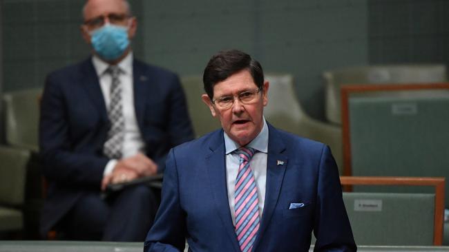 Kevin Andrews died of cancer on Saturday morning. Picture: AAP Image/Mick Tsikas