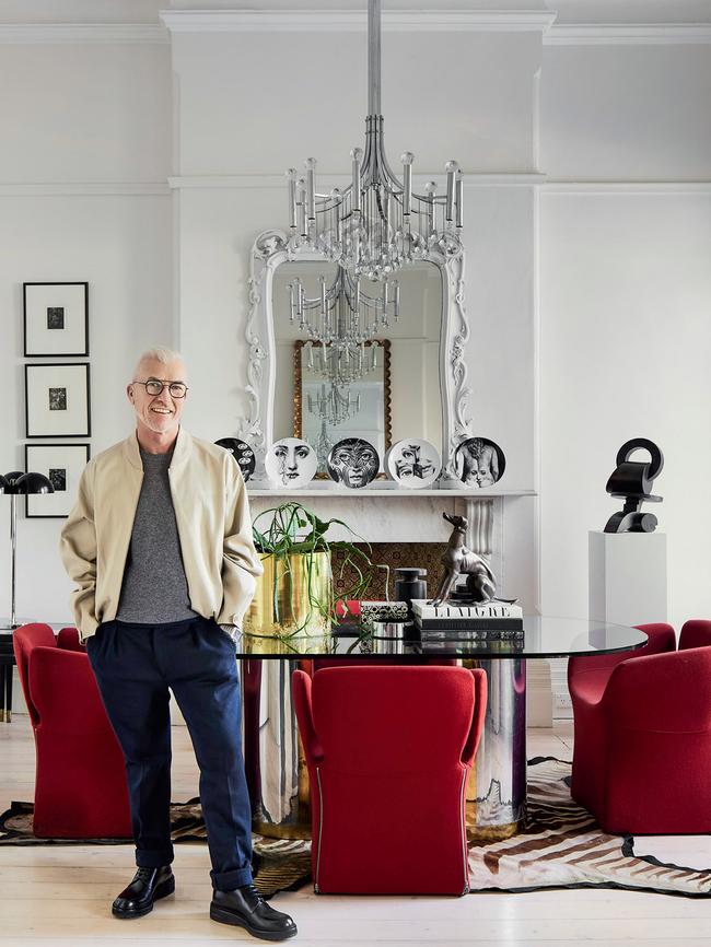 Andrew Parr at his home in St Kilda. Photo: Sharyn Cairns